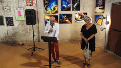 Balade artistique Mèzoise (avec présentation des artistes par le maire de Mèze)