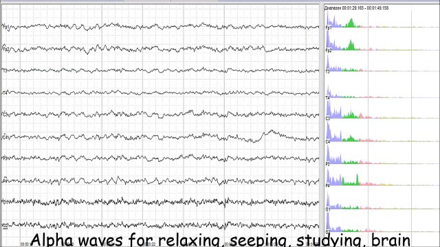 Alpha waves for relaxing, seeping, studying, brain power, focus, concentration, brain music