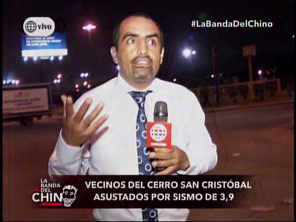 Nota - Vecinos del cerro San Cristobal asustados por sismo de 39