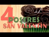 4 postres fáciles para SAN VALENTÍN