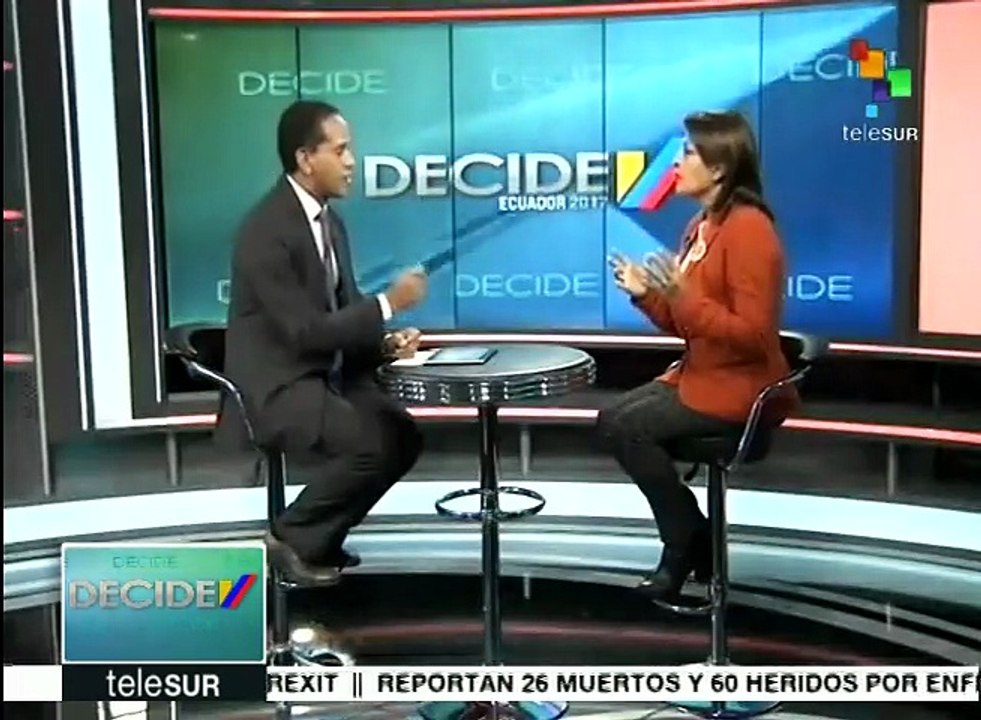 Ecuador: habla pdta. de Partido ID sobre su plataforma política