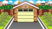 The Fire Truck Cartoon + 1 hour kids videos compilation incl The Ambulance and The Police Car Part 3