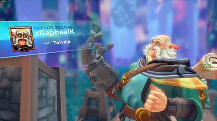 Paladins - Quadra Kill + Assistence - Torvald Gameplay