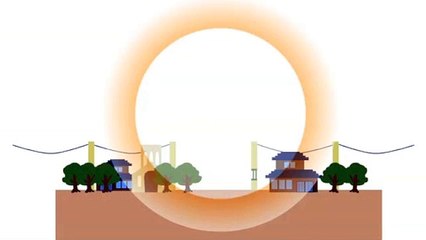 Negative pressure in A-bomb blast