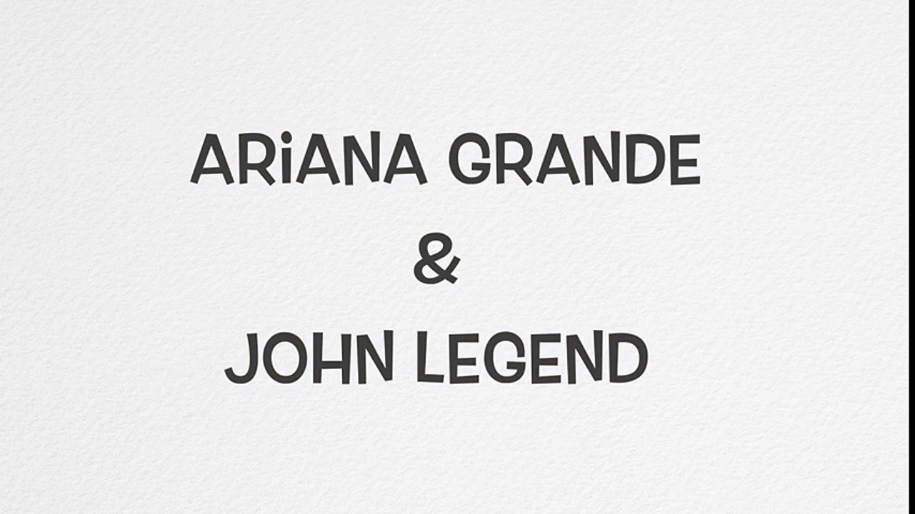 Ariana Grande & John Legend - Beauty And The Be...