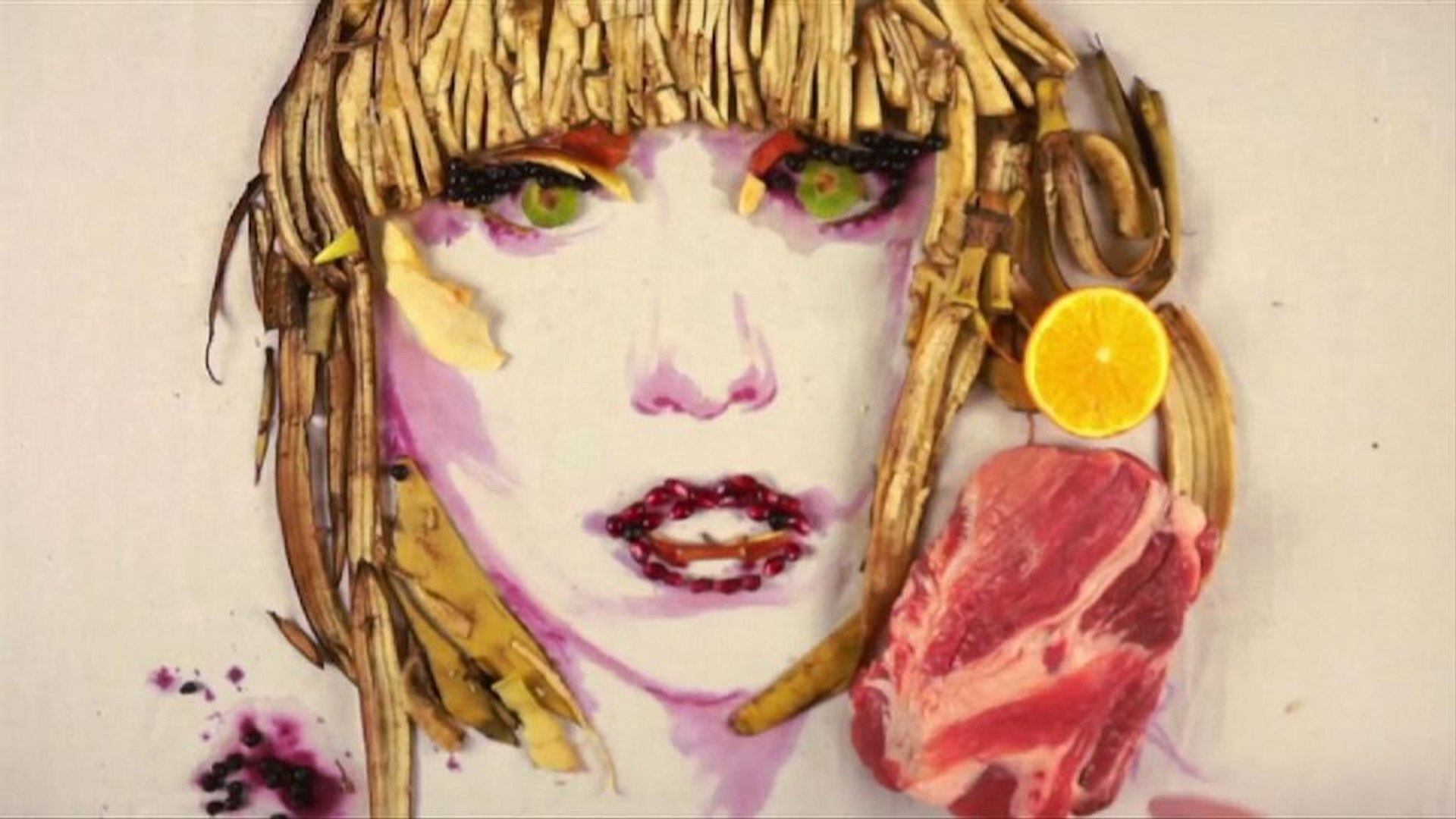 ⁣Українець Павло Бондар творить смачні портрети знаменитостей