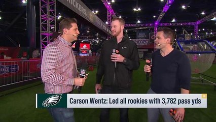 Carson Wentz found out he was starting while hunting in a cornfield