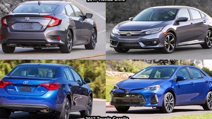 2017 Toyota Corolla VS 2017 Honda Civic