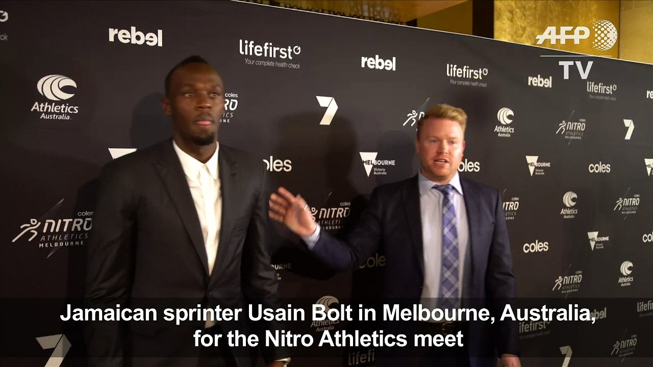 Usain Bolt in Melbourne for new athletics meet