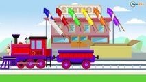 Trenes para niños | Caricaturas de Trenes | Dibujos Animados Educativos