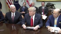 Trump promises to renegotiate NAFTA in White House meeting