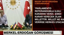 Cumhurbaşkanı Recep Tayyip Erdoğan ve Angela Merkel basın toplantısı. Başkanlık sistemi 02 ŞUBAT 2017