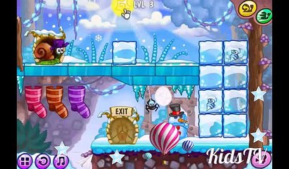 мультик игра Улитка Боб 6 рождественское приключение