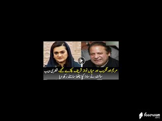 Nawaz Sharif & Maryam Aurangzeb Caught