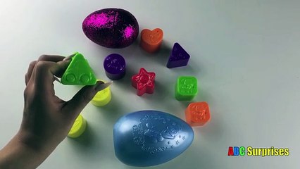 ABC SURPRISES EGG LEARN SPELL YELLOW SHAPES WORD spongebob minions