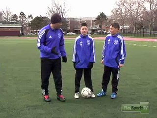 Soccer Tips - Shield the Ball from the Defender