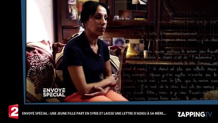 Envoyé Spécial : La lettre troublante d’une jeune partie en Syrie à sa mère (Vidéo)