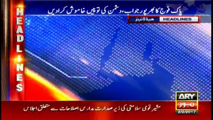 Headlines 2300 2nd February 2017