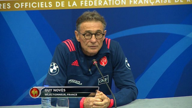 XV de France - Novès justifie la titularisation de Serin contre l'Angleterre