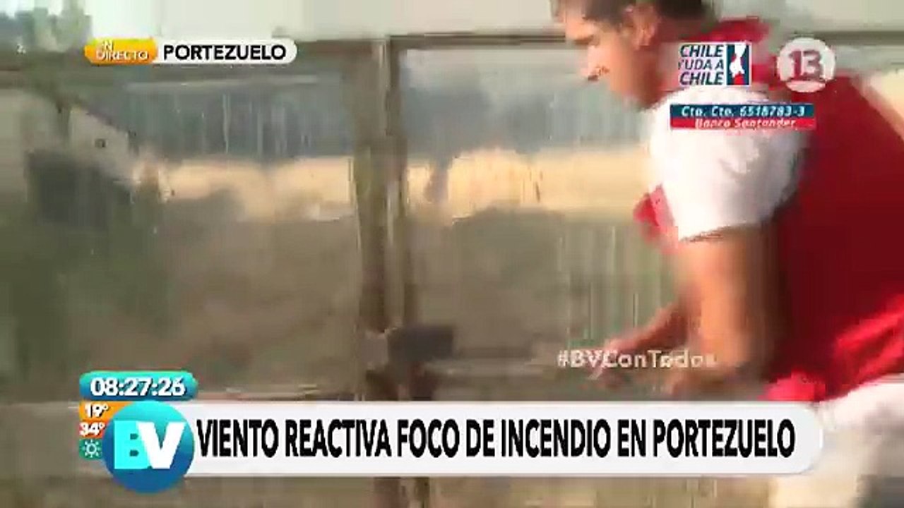 Incendio Portezuelo