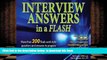 PDF  Interview Answers in a Flash: More than 200 flash card-style questions and answers to prepare