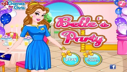 Princess Belles Party - Disney Princess Games - HD