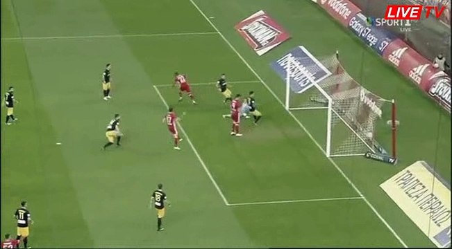 Ολυμπιακός - Άρης 1-0 Ευκαιρία του Άρη με τον Μπαρκάν 02.02.2017 (HD)
