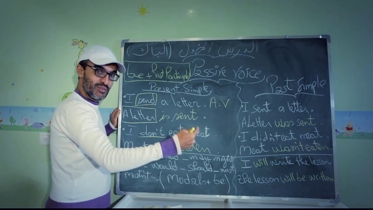 مول لونكلي -'bac 2015' الدرس 1#  المبني للمجهول - The Passive Voice