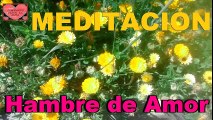 MEDITACIÓN GUIADA. Hambre de Amor.