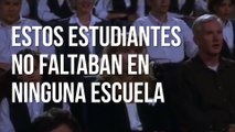Estos estudiantes no faltaban en ninguna escuela