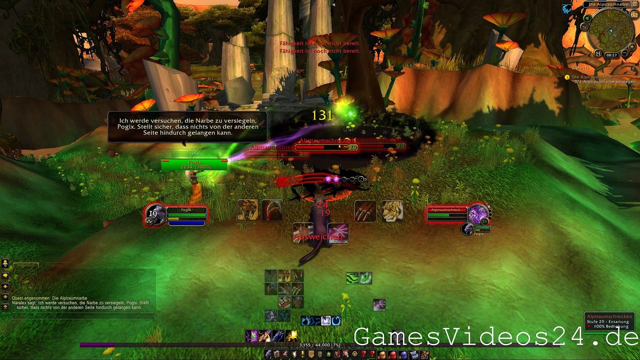 World of Warcraft Quest: Die Alptraumnarbe