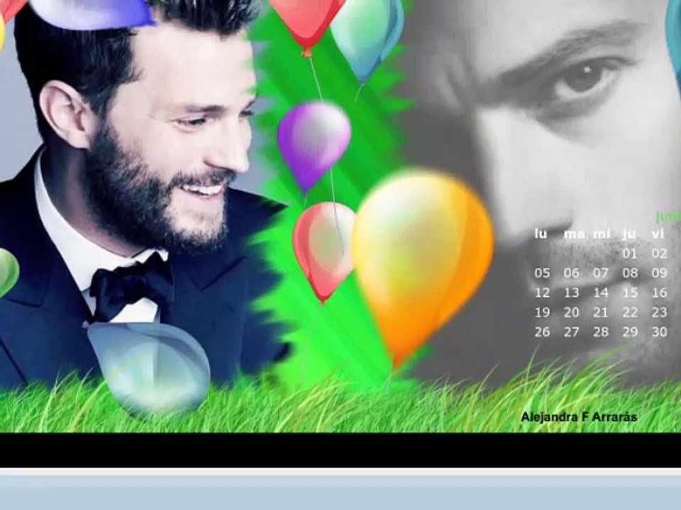 Calendario 2017, Jamie Dornan