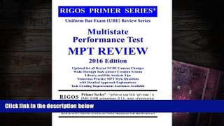 PDF [Free] Download  Rigos Primer Series Uniform Bar Exam (UBE) Review Series Multistate