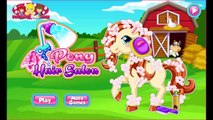 ᴴᴰ ♥♥♥ MLP Game Movie - My Little Pony Hair Salon - Baby videos games for kids