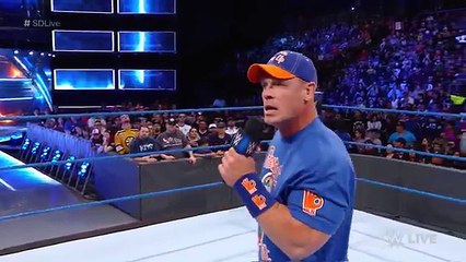 John Cena returns to SmackDown LIVE as a 16-time World Champion- SmackDown LIVE, Jan. 31, 2017