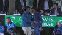 Pella ante Lorenzi, primer partido de la serie Argentina-Italia