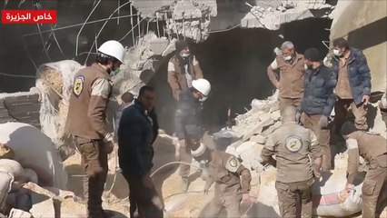 طائرات النظام تقتل مدنيين في حي القابون بدمشق