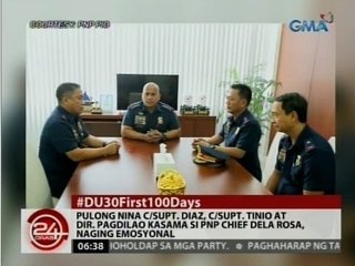 Download Video: Pulong nina Diaz, Tinio at Pagdilao kasama si PNP Chief Dela Rosa, naging emosyonal