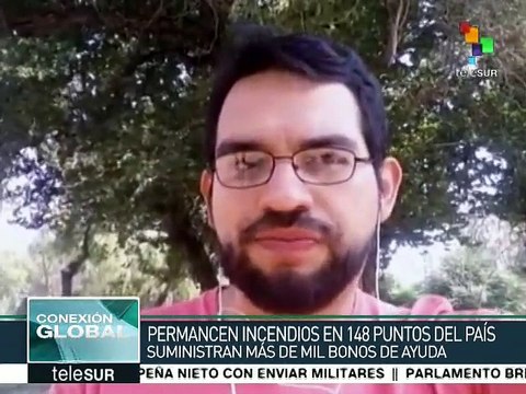 Chile: Bachelet supervisará combate a incendios forestales en Bio Bio