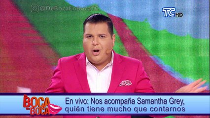 En vivo Samantha Grey tiene mucho que contarnos