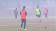 Milan training session 02-02-2017