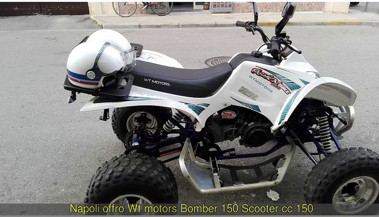 WT MOTORS Bomber 150 Scooter cc 150 - Video Dailymotion