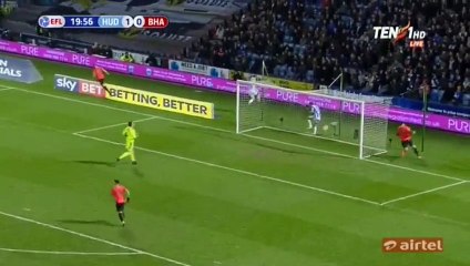 Hemed Goal HD - Huddersfield Town 1-1 Brighton & Hove - 02.02.2017 HD