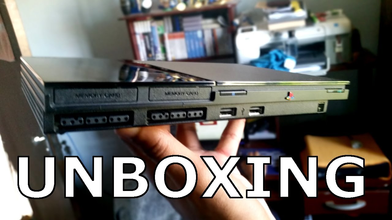 UNBOXING PS2 SLIM- 5 MOTIVOS PARA A AQUISICAO