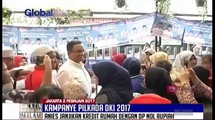 Anies Baswedan Janjikan Kredit Rumah dengan DP Nol Rupiah