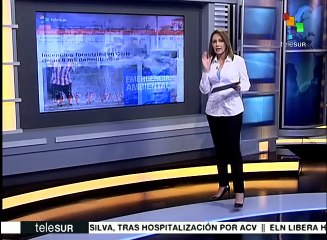 Incendios forestales de Chile continúan destacando en redes sociales