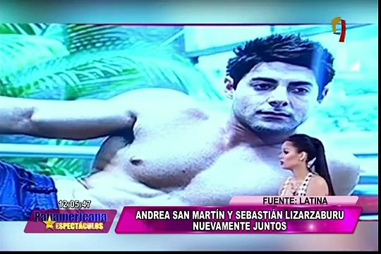 Andrea San Martín y Sebastián Lizarzaburu están juntos de nuevo
