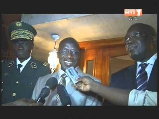 Le chef de l'Etat SEM Ouattara A.a reçu en audience un émissaire du Président Dioncounda