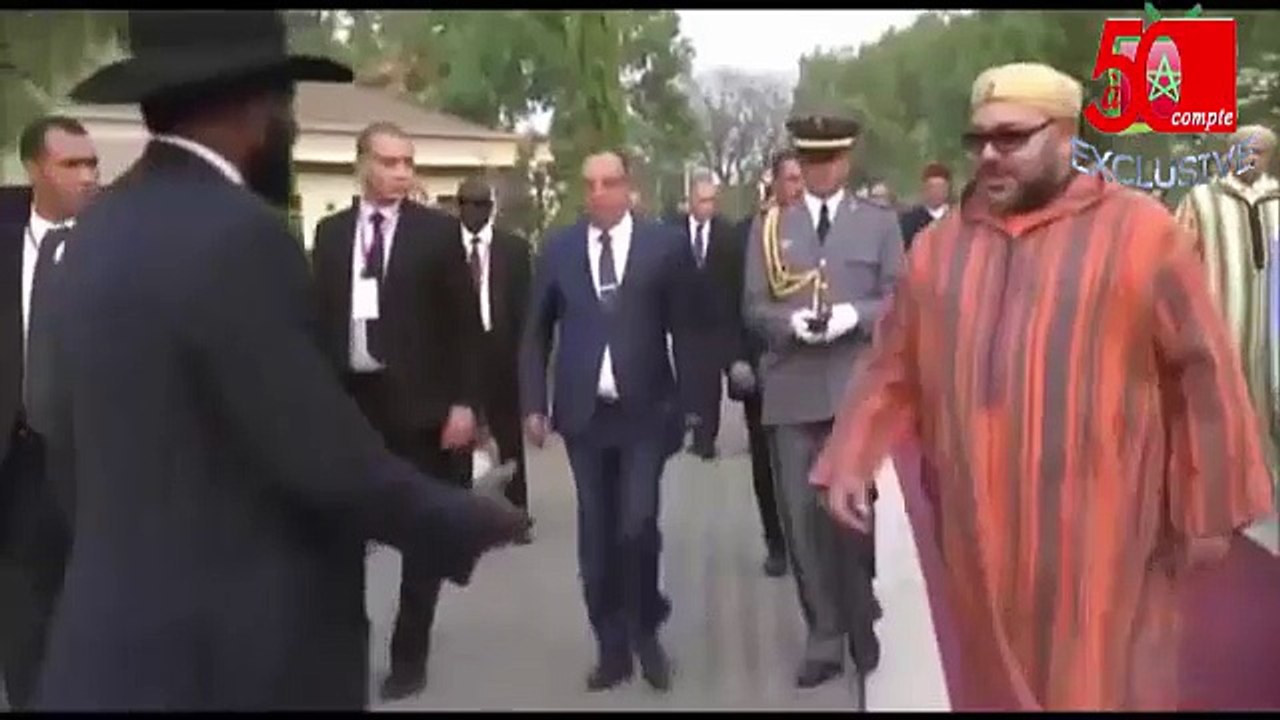 صاحب الجلالة الملك محمد السادس ورئيس جنوب السودان يترأسان مراسيم توقيع على تسع اتفاقيات LE ROI MED6