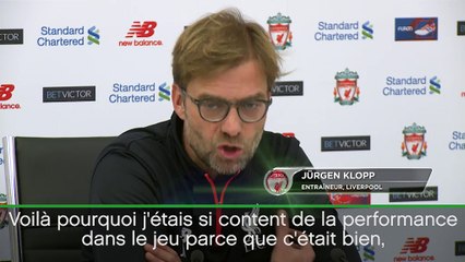 24e j. - Klopp : "On ne peut pas se comparer à Chelsea"